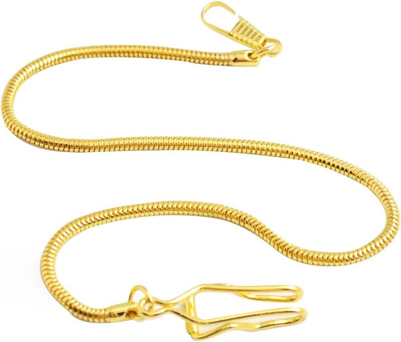 BoShiYa Pocket Watch Chains for Men Vintage Metal Albert Vest Chain Accessories/Color: Gold/Silver/Black/Bronze - Image 5
